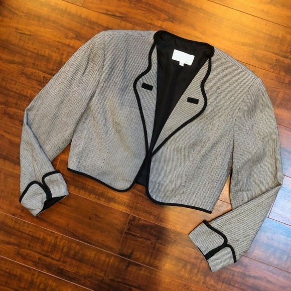CACHE Vintage Crop Bolero Blazer Jacket